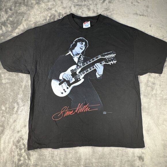 Vintage Steve Miller Band 1994 Tour XL Hanes Tag Concert T-Shirt Front And Back - Picture 1 of 11